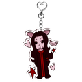 ⤷ ゛piggie amanda keychain ˎˊ˗