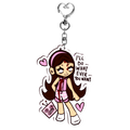 ⤷ ゛iris companion keychain ˎˊ˗