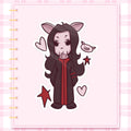 ⤷ ゛piggie amanda stickers ˎˊ˗