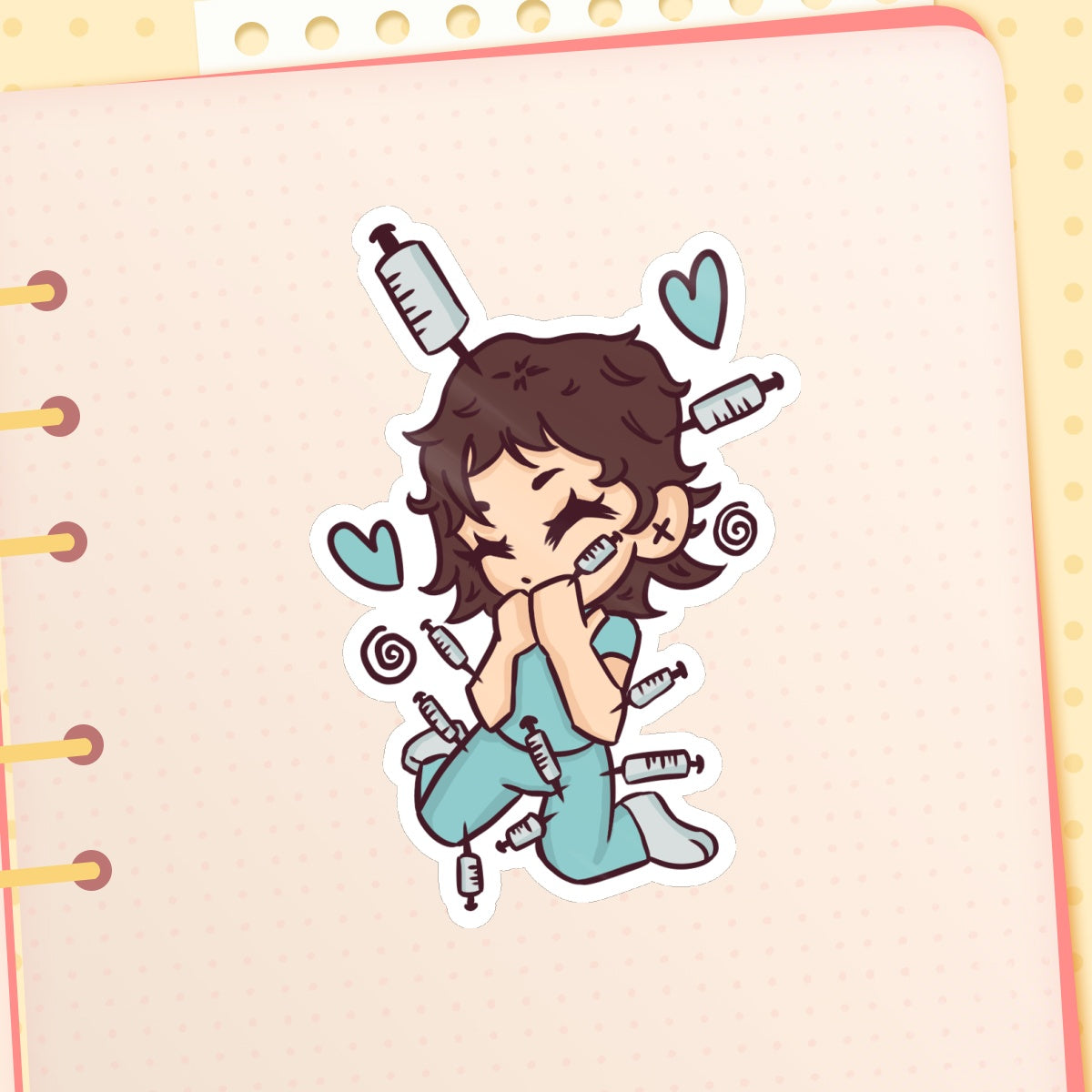 ⤷ ゛saw 2 amanda stickers ˎˊ˗