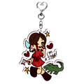 ⤷ ゛pearl's a star keychain ˎˊ˗