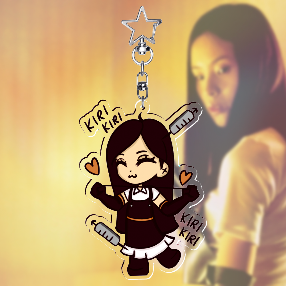 ⤷ ゛asami audition keychain ˎˊ˗