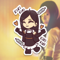 ⤷ ゛asami audition stickers ˎˊ˗