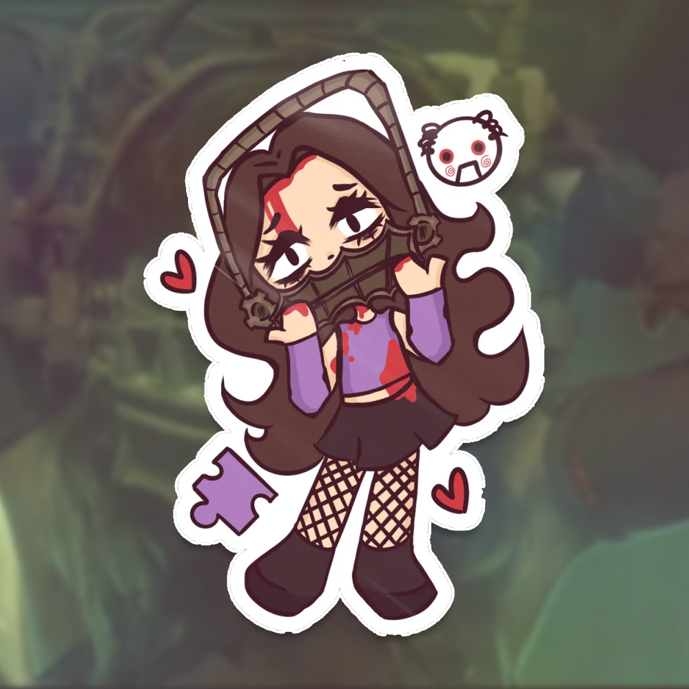 ⤷ ゛amanda reverse bear trap stickers ˎˊ˗