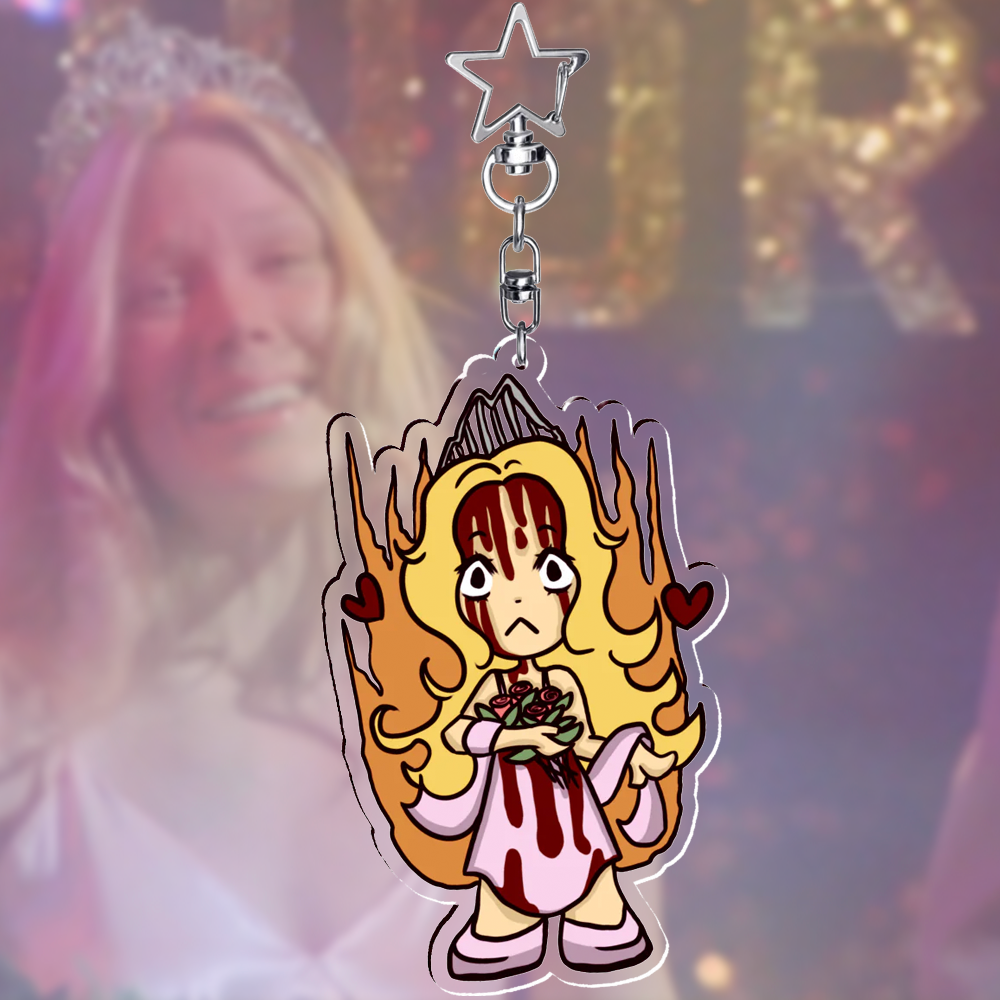 ⤷ ゛carrie keychain ˎˊ˗