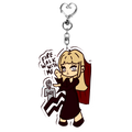 ⤷ ゛laura fire walk with me keychain ˎˊ˗