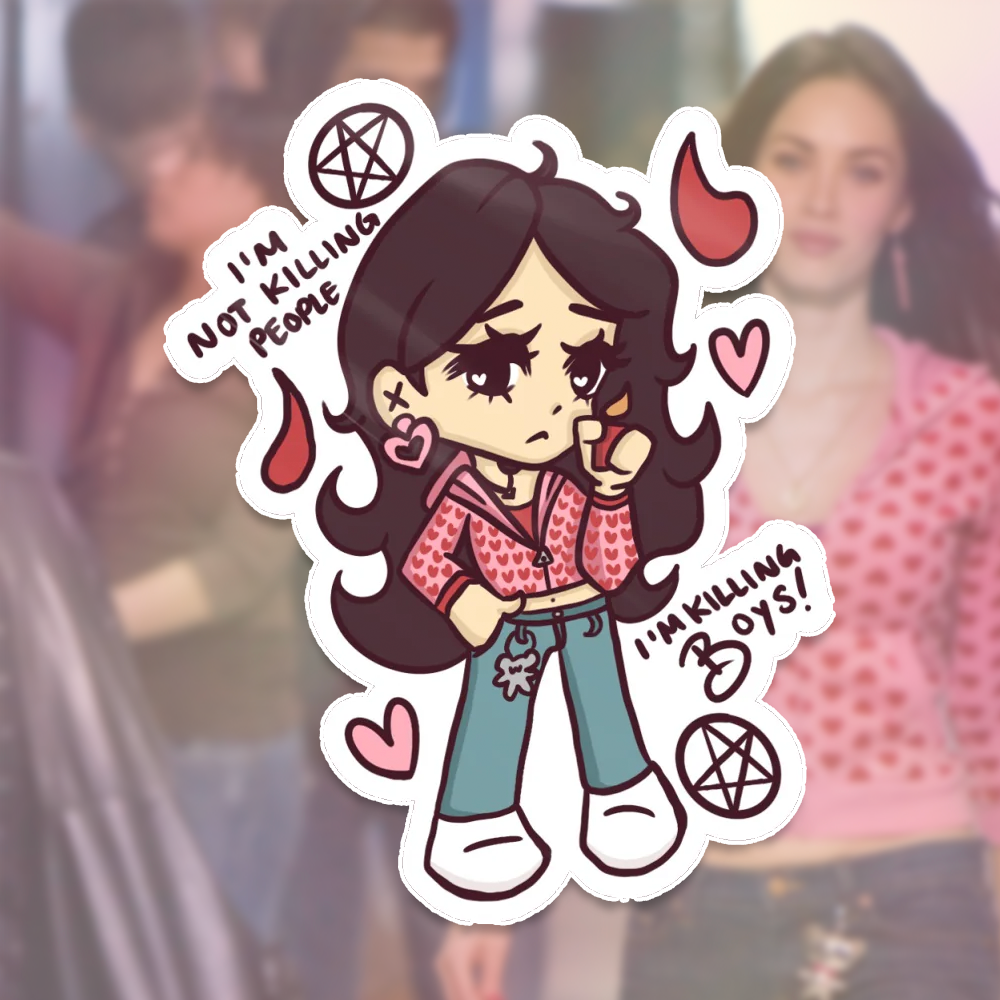 ⤷ ゛jennifer's body stickers ˎˊ˗