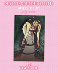 horror girlies mail club - postcard only (july 2026) ♡