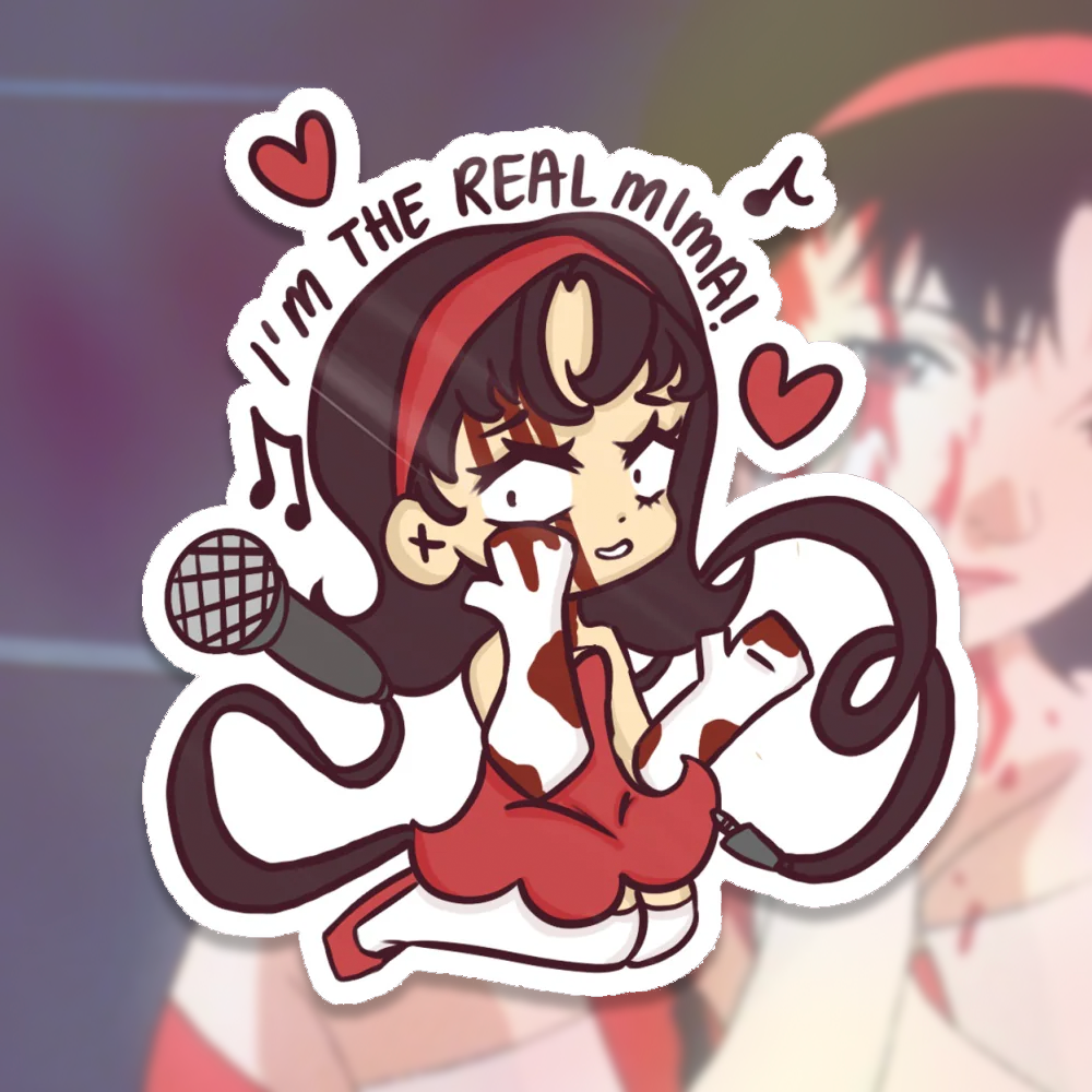 ⤷ ゛i'm the real mima! stickers ˎˊ˗